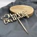 Personalized Wooden Cake Topper - Custom Name Birthday Wedding Baptism & Communion Cake Decoration - Buy Online on GoSupps.com