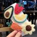 Voko 3pcs Fruit Hair Clips - Avocado Strawberry & Lemon Knitted Hairpins for Women & Girls - Trendy Woll Yarn Accessories - Buy Online on GoSupps.com