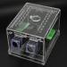Cricket Keeper with Tubes Durable Acrylic Cricket Feeding Tank Box Portable Easy To Clean Cricket Care Kit for Observation Insect Breeding(L) - Buy Online on GoSupps.com