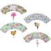 jojofuny 3 Sets Cake Surrounding Cards Hawaiian Cupcake Paper Beach Wrapping Paper Tropical Cupcake Hawaiian Party Nativity Decor Flamingo Happy Birthday Cake Cupcake Cups Christmas Plug-in Assorted Colorx3pcs 8X5.2CMx3pcs - Buy Online on GoSupps.com
