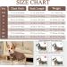 Buy Hjyokuso Dog Sweater - Fleece Coat for Small to XXL Dogs | Warm & Lightweight Winter Dog Jacket in Brown - Buy Online on GoSupps.com