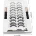 TONXX 10 Pairs Magnetic Eyelashes and Eyeliner Kit Reusable 3D Magnetic False Lashes Extension Needed for Makeup 2# - Buy Online on GoSupps.com