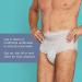 Premium Maximum Plus Pull Up Underwear for Men - Absorbent Bladder Protection - Sleek Invisible Fit - Grey - Small/Medium - 80 Count Pack - Buy Online on GoSupps.com
