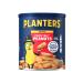 PLANTERS Salted Cocktail Peanuts, Party Snacks, Plant Based Protein 16oz (1 Canister)