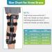 ACL Knee Brace for MCL/PCL/Meniscus Injuries | Adjustable Hinged ROM Orthotic Knee Support for Men & Women - XXL Right - Buy Online on GoSupps.com