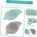 Healeved 6 Pcs Silicone Shampoo Massage Brush Set - Scalp Massager & Body Scrubber for Babies and Men - Buy Online on GoSupps.com