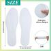 Janmercy 100 Pairs Disposable Shoe Liners - Breathable Sweat-Absorbing Insoles for Men & Women | Foot Odor Eliminator for Boots & Sneakers - Buy Online on GoSupps.com