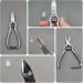 Nail Clipper Stainless Steel Nail Clippers Cuticle Scissors Pliers Professional Nail Toe Nail Cuticle Pliers Trim Manicure Care Tool - Buy Online on GoSupps.com
