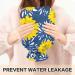 Floral Hot Water Bottle 1L - BPA Free Small Hot Water Bag for Pain Relief & Hot/Cold Compress - Buy Online on GoSupps.com