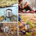 Lixada Titanium Camping Pot with Foldable Handles - 750ml | Lightweight Backpacking Cup for Outdoor Hiking - Buy Online on GoSupps.com