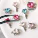 24pcs 3D Heart Zepter Zircon Nail Charms - Shiny Rhinestones & Flatback Diamonds for DIY Nail Art & Wedding Decor - Buy Online on GoSupps.com