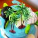 16 Pieces Green Palm Tree Cupcake Topper with Coconuts Cake Topper for Cake Decorations(5.5 inch-16 Pieces) - Buy Online on GoSupps.com