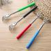 3-Piece Stainless Steel Telescopic Back Scratcher Set - Rubberized Handle for Instant Itch Relief | Available in Black Red & Blue - Buy Online on GoSupps.com
