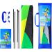 Laruita Delta Kite for Kids & Adults - Easy-to-Fly Beginner Kite with 300ft String - Green - Buy Online on GoSupps.com