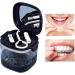 Anulely Mundsichtui Hierarchical Hohlzahn Aligner Etui | Transparent Orthodontic Box with Mirror Brush & Sapphire Blue Design - Food Quality Prosthesis Case - Buy Online on GoSupps.com