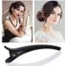 12 Pcs Black Hair Clips - Durable Plastic Compartment Clamps for Hairdressers | Combi Clip Set - Buy Online on GoSupps.com
