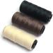 BLUPLE Professional Weaving Threads 3 Rolls - Wig Making Hand Sewing Hair Weft - DIY Hair Weave Extension Kit (Black Beige Brown) - Buy Online on GoSupps.com