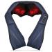 Shiatsu massager back shoulder and neck massage with warmth 3D deep tissue kneading massage for whole body legs and foot good gifts for mom dad