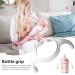 Shop MAM Bottle Handles - Silicone Baby Bottle Holder for Wide Neck & Glass Bottles | Veeteah White - Buy Online on GoSupps.com