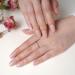 DANNI & TONI Soft Gel Nail Strips - Simply Sand Solid Colour Fine Glitter | 28 Stickers Semi Cured Wraps - Buy Online on GoSupps.com