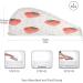 Watercolor Strawberry Dry Hair Cap & Towel Set | Quick Dry Soft Super Absorbent - 2 Piece with Button Headband - Buy Online on GoSupps.com
