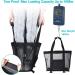 Mesh Beach Cooler Tote Bag with Detachable Insulated Cooler - 35L Capacity, 17 x 15 x 6 Inches - Oversized Pockets, Ideal for Grocery, Picnic, Travel - Women and Men - Buy Online on GoSupps.com