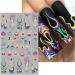 Halloween Nail Stickers 12 Sheets Self-Adhesive Nail Decal Pumpkin Cobweb Nail Art Decoration Design Supplies - Buy Online on GoSupps.com