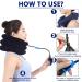 Buy Smtelegance Cervical Neck Traction Device - Adjustable Neck Support Pillow for Spine Posture Correction | International Shipping - Buy Online on GoSupps.com