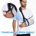Arm Sling for Shoulder Injury - Breathable Mesh Immobilizer with Removable Strap for Shower & Beach | Medical Support for Men & Women - White - Buy Online on GoSupps.com
