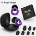 Audree Style Ear Plugs - Reusable High Fidelity Noise Reduction Earplugs for Concerts Travel Study & More (Violet - Buy Online on GoSupps.com