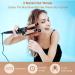 Janelove 3 Barrel Hair Curler Set - LCD Display, 19mm to 25mm, 180-450 F Temp Adjustment (Gold) - Buy Online on GoSupps.com