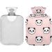 Buy Cute Cartoon Panda Hot Water Bottle - 2L Heating Bag for Pain Relief | Ideal for Pregnant Women - Ships Internationally - Buy Online on GoSupps.com