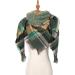 Warm Elegant Women's Schal - Triangular Crochet Wrapper - Soft Winter Wrap with Stylish Print - Buy Online on GoSupps.com