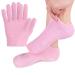 Foot Moisturiser Socks Cotton Gloves Moisturising Gloves Cotton Gloves for Dry Hands Beauty Infusion Gel Moisturizing Softens Cracked Hands & Feet Overnight Hydrating Socks(Pink)