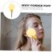 Powder Puff Face & Body Sponge - Super Soft Makeup Applicator for Foundation Fragrance & Dusting | Ideal Facial Tools for All Ages - Buy Online on GoSupps.com