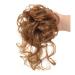 Messy Bun Hair Piece for Women Pieces Curly Chignon Donut Scrunchie for Women Messy Bun Hair Piece Synthetic Tousled Updo Hair Buns Extension Elastic Hair Band Hair Fake Hair Accessories for Women 6