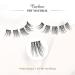 Cuckoo DIY Eyelash Extension Kit - 100 Clusters Volume Lashes Set for 3D Effect - Glue Bonded Individual False Eyelashes for Natural Look - Buy Online on GoSupps.com