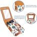 Travel Lipstick Organizer Case | Portable Makeup Bag with Mirror | Ethnic Style Animal Design - Shop Now - Buy Online on GoSupps.com