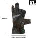 Emagentech XL Fingerless Fishing Gloves for Men - Anti-Slip Moisture-Absorbing Fast-Drying Camouflage Gloves for Hunting Kayak & Hiking - Buy Online on GoSupps.com
