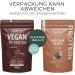 Nutri+ Vegan Protein Chocolate Brownie 2000g | Herbal Protein Powder for Delicious Shakes | Multi-Component Chocolate Protein (2 Pack) - Buy Online on GoSupps.com