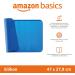 Amazon Basics Water-Repellent Silicone Bowl Pad for Pets - 47x29 cm Blue - Durable Single Bed Lining - Buy Online on GoSupps.com