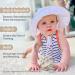 MCGMITT Baby Teething Toys - Food-Grade Silicone Teething Balls | BPA Free, Soft Chew for Newborns 0-18 Months | Textured Sensory Toys in Beige Sand - Buy Online on GoSupps.com