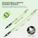 IOKHEIRA Adjustable Dog Seat Belt for Car - Universal Plug & Locking Bar - Neon Green | Safe Travel for Dogs - Buy Online on GoSupps.com