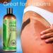 Organic Aloe Vera Gel with 100% Pure Aloe from Freshly Cut Aloe - Aloe Vera After Sun for Face Body Hair Sunburn After Sun Scars - absorbs rapidly with No sticky residue - 200 ml / 7 fl oz - Buy Online on GoSupps.com
