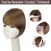 Bangs Hair Clip Thick Side Bangs Clip in Bangs Synthetic Straight Bangs Fake Fringe Swept Bangs Extensions Fashion Natural Look Hairpiece for Women Girls Bangs Clip in Hair (Color : 613) - Buy Online on GoSupps.com