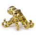 Zappi Co Plush Children's Stuffed Soft Cuddly Plush Toy-Part of Safari Animals Collection Perfect for Kids (27cm Length) (Blue Ringed Octopus)