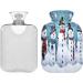 Christmas Winter Snowman & Snowflake Heat Bottle | 2L Hand & Feet Warmer for Pain Relief - Buy Online on GoSupps.com