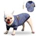 Dog sweater Small dogs set warm dogs sweater with pipe classic dog sweater warm puppy clothing dog sweater pet sweater for small and medium -sized dogs (navy blue XS) XS Navy blue