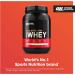 Optimum Nutrition Gold Standard 100% Whey Muscle Building and Recovery Protein Powder With Naturally Occurring Glutamine and BCAA Amino Acids Unflavoured 30 Servings 900 g - Buy Online on GoSupps.com