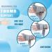 Buy Thumb Splint with Wrist Brace - Arthritis Support Tenosynovitis Relief & CMC Joint Stabilizer for Both Hands - International Shipping Available - Buy Online on GoSupps.com